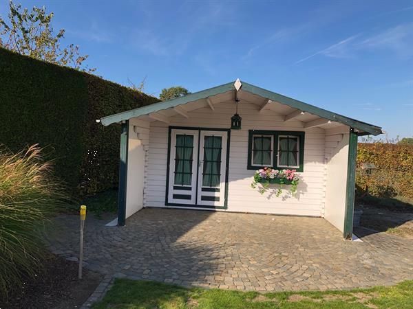 Grote foto tuinhuis met ingebouwde keuken tuin en terras tuinhuisjes en blokhutten