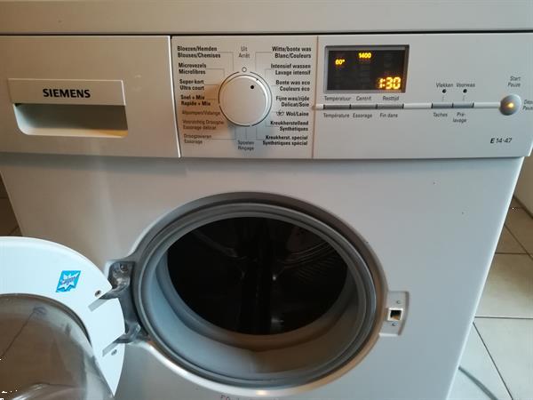 Grote foto washing machine siemens a witgoed en apparatuur wasmachines