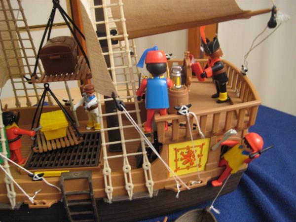 Grote foto piratenschip playmobil 3550 vintage jaar 1978 verzamelen speelgoed