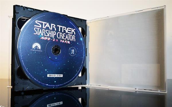 Grote foto pc vintage star trek deluxe starship creator spelcomputers games pc
