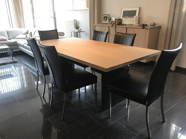Grote foto super staat moderne eetkamer tafel 6 stoelen huis en inrichting complete zithoeken