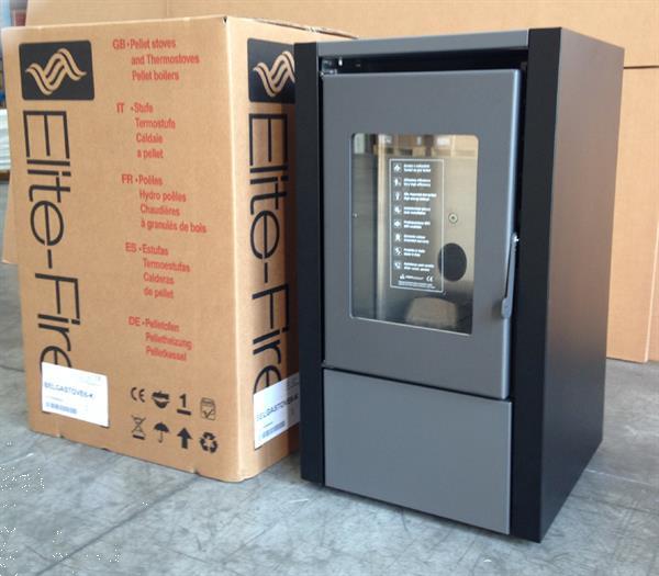 Grote foto pelletkachel 6kw belga stove mini doe het zelf en verbouw verwarming radiatoren