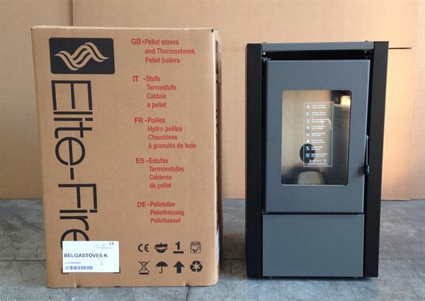 Grote foto pelletkachel 6kw belga stove mini doe het zelf en verbouw verwarming radiatoren