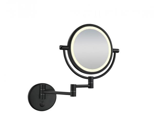 Grote foto sanifun cosmeticaspiegel nero 200 doe het zelf en verbouw sanitair