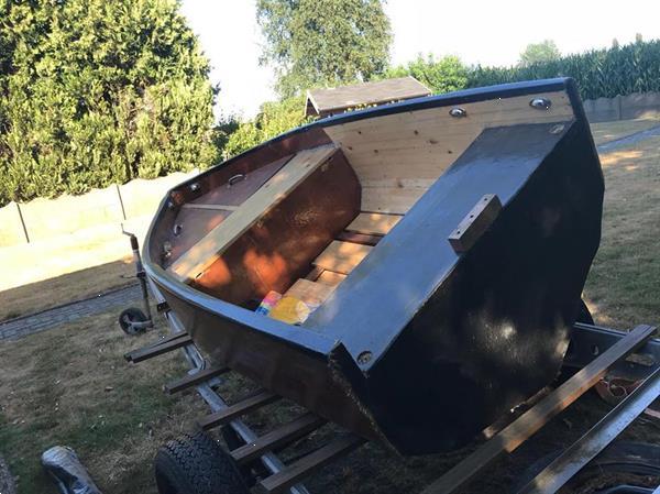 Grote foto zelfbouw houten boot hobby en vrije tijd boten en schepen