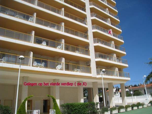 Grote foto calpe costa blanca. app. in gebouw ambar beach vakantie spaanse kust