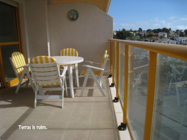 Grote foto calpe costa blanca. app. in gebouw ambar beach vakantie spaanse kust