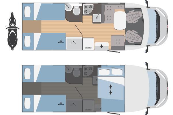 Grote foto huur nu uw motorhome voor 2020 vanaf 650 week caravans en kamperen campers