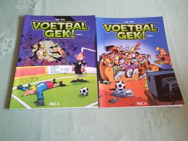 Grote foto strips voetbalgek dorian domber luc leroi boeken stripboeken