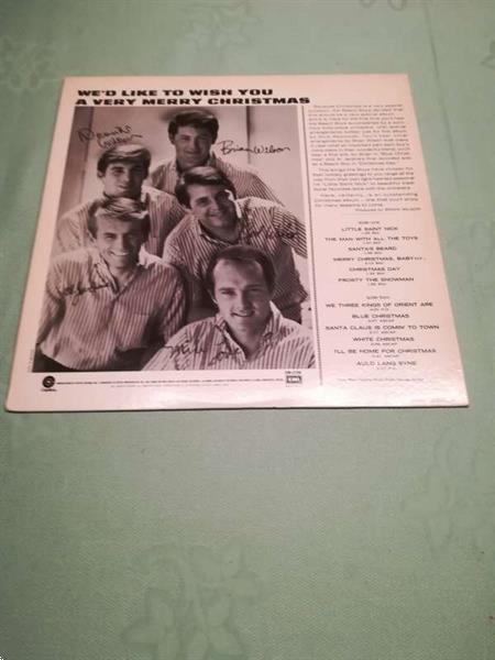 Grote foto elpee vinyl the beach boys christmas album muziek en instrumenten platen elpees singles