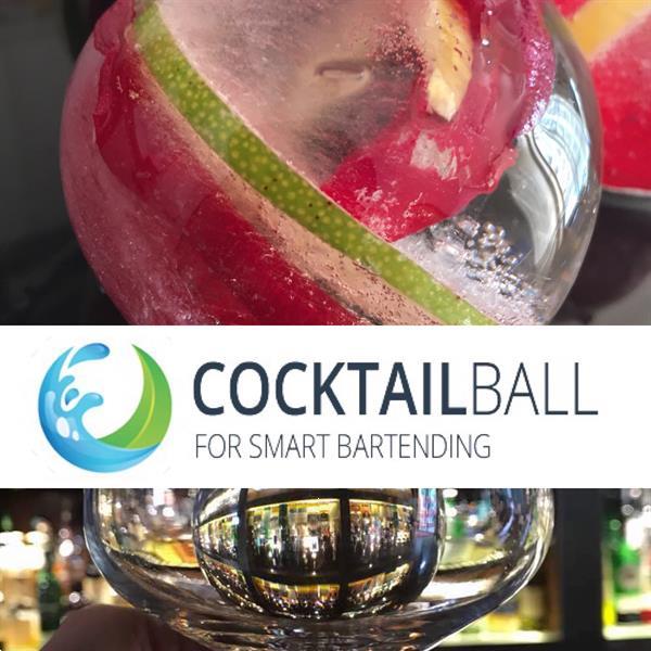 Grote foto cocktailball diversen levensmiddelen