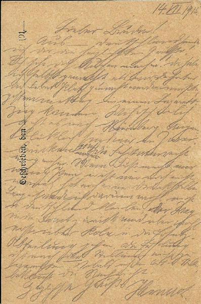 Grote foto 1915 arlon en zweibrucken 2 feldpostkarten postzegels en munten postzegels