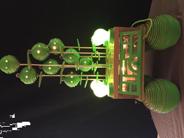 Grote foto radio groen gloriol antiek en kunst overig