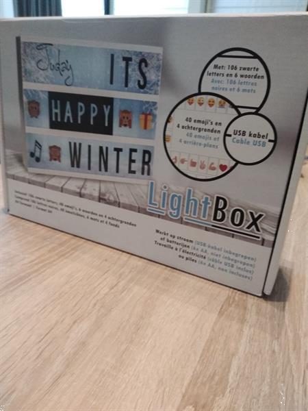 Grote foto lightbox a4 formaat met emoticons en veel meer. kinderen en baby overige meubels