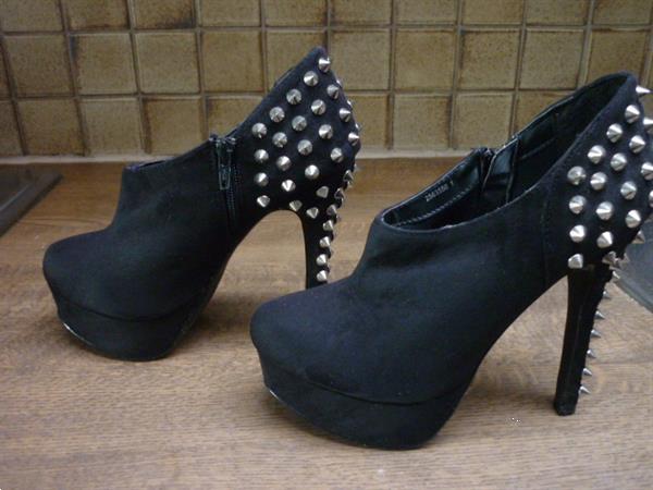 Grote foto zwarte schoenen kleding dames schoenen