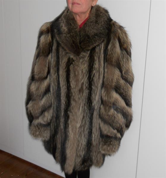 Grote foto pelsmantel uit nerts kleding dames jassen winter