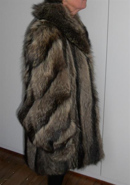 Grote foto pelsmantel uit nerts kleding dames jassen winter