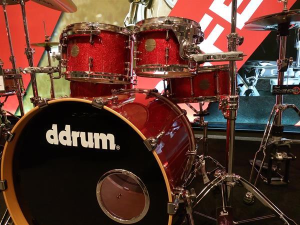 Grote foto ddrum dios red cherry sparkle shellset . muziek en instrumenten drumstellen en slagwerk