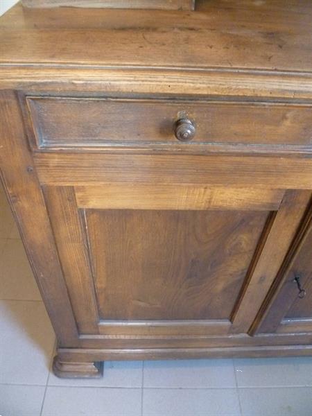 Grote foto eiken bordenkast antiek en kunst kasten