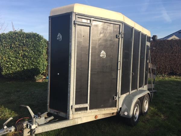 Grote foto decal voor 1 5 paard dieren en toebehoren trailers