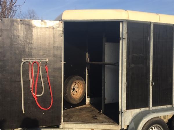 Grote foto decal voor 1 5 paard dieren en toebehoren trailers