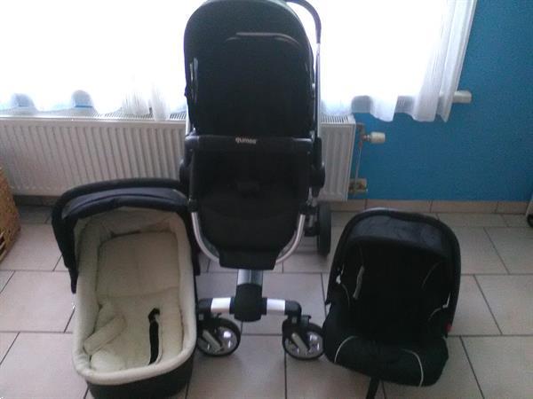 Grote foto kinderwagen qumes 3 in 1 kinderen en baby kinderwagens