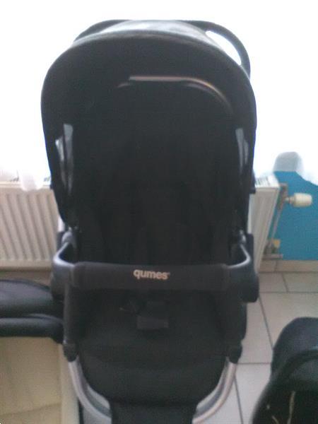 Grote foto kinderwagen qumes 3 in 1 kinderen en baby kinderwagens