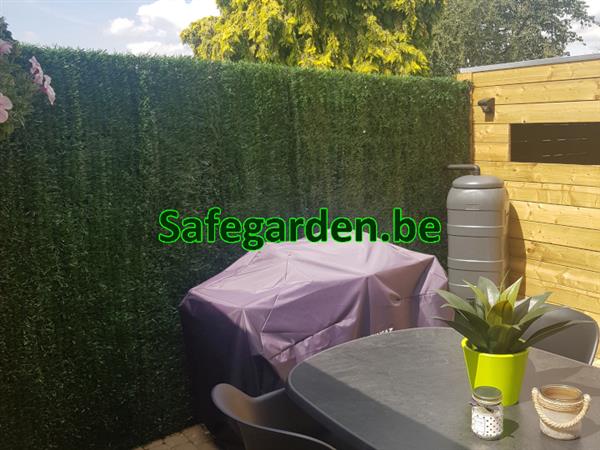 Grote foto kunsthaag safegarden green mooie en goedkoop tuin en terras hekken en schuttingen