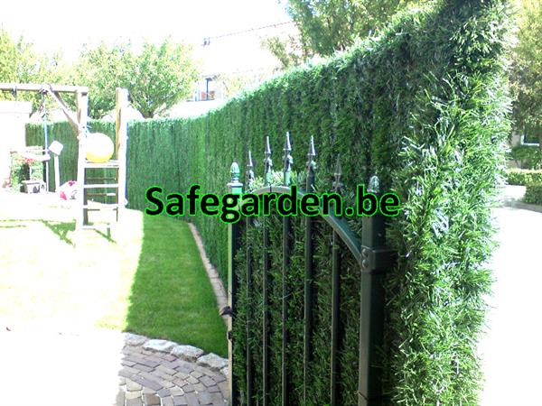 Grote foto kunsthaag safegarden green mooie en goedkoop tuin en terras hekken en schuttingen