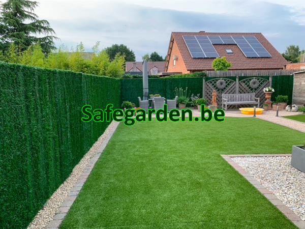 Grote foto kunsthaag safegarden ultra luxe dichte haag 30 tuin en terras hekken en schuttingen