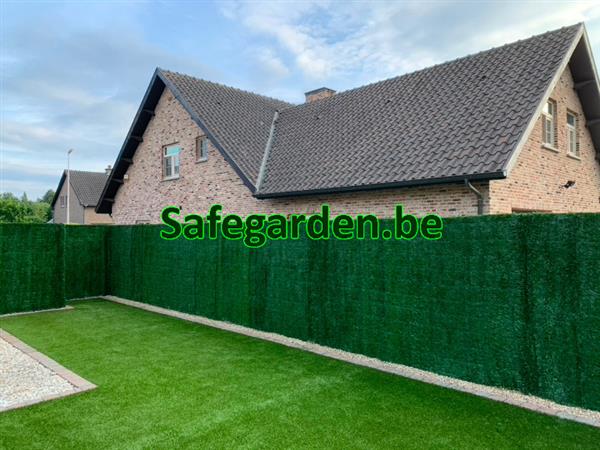 Grote foto kunsthaag safegarden ultra luxe dichte haag 30 tuin en terras hekken en schuttingen