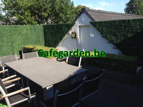 Grote foto buxus kunsthaag safegarden zeer scherpe prijzen tuin en terras hekken en schuttingen