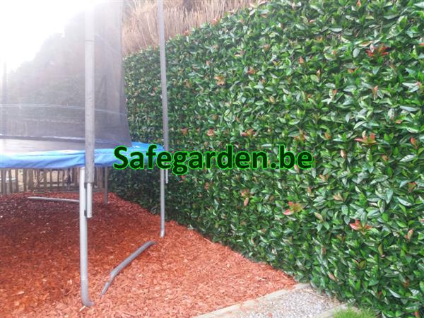 Grote foto laurier kunsthaag safegarden zeer scherpe prijzen tuin en terras hekken en schuttingen