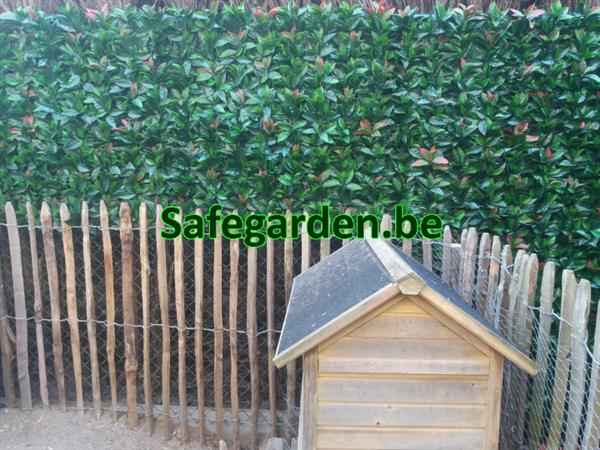 Grote foto laurier kunsthaag safegarden zeer scherpe prijzen tuin en terras hekken en schuttingen