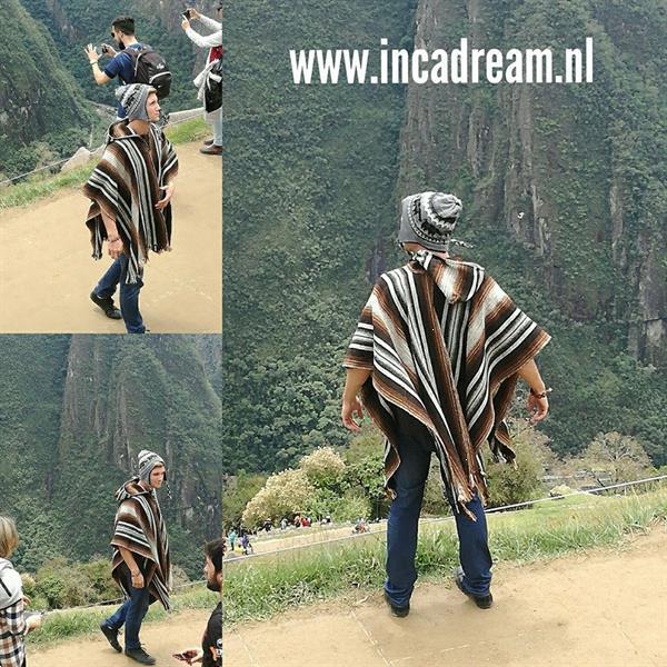 Grote foto ponchos uit peru koop online llama poncho kleding dames jassen zomer