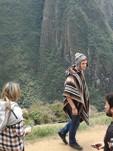 Grote foto ponchos uit peru koop online llama poncho kleding dames jassen zomer
