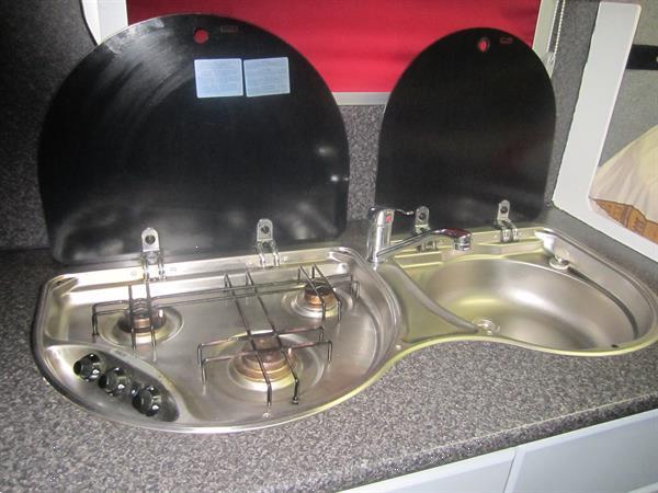 Grote foto mobilehome trailer caravans en kamperen camper