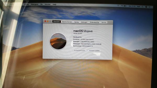 Grote foto macbook pro mid 2012 met ssd computers en software apple