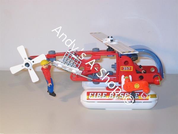Grote foto meccano city air rescue helicopter set 5100 kinderen en baby speelgoed voor jongens