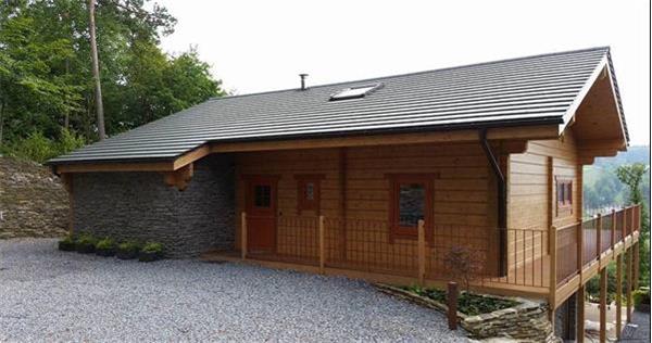 Grote foto ardennen luxe wellness villa in durbuy zicht vakantie belgi