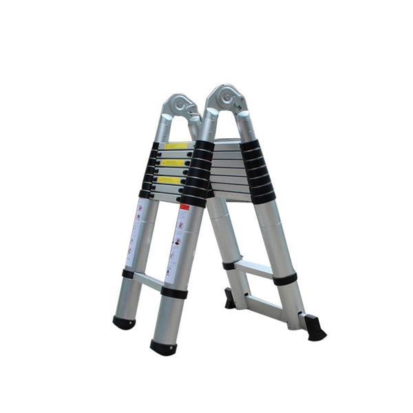 Grote foto telescopische klapladder 5 meter doe het zelf en verbouw gereedschappen en machines
