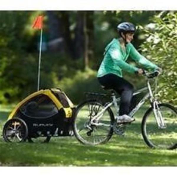 Grote foto burley tail wagon hondenfietskarren fietsen en brommers aanhangers en karren