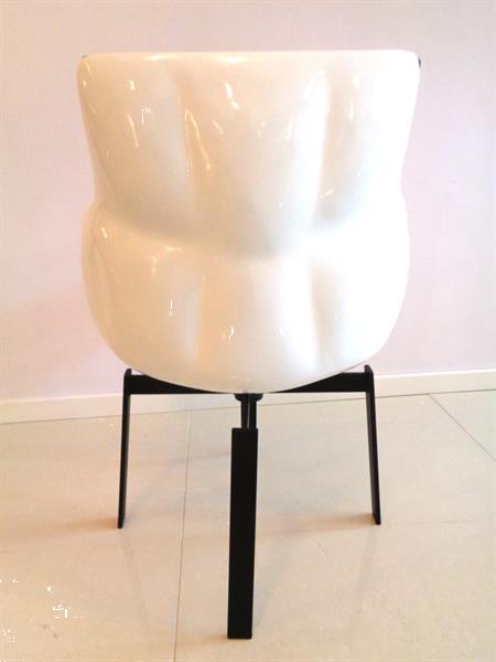 Grote foto draaibare design stoel husk armchair huis en inrichting stoelen