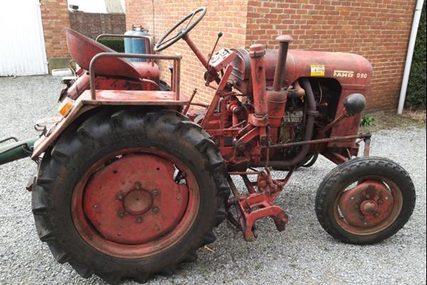 Grote foto oldtimertractor fahr d90 agrarisch tractoren oldtimers