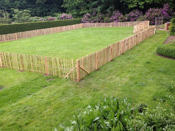 Grote foto kastanjehout afsluiting tegen scherpe prijzen tuin en terras hekken en schuttingen