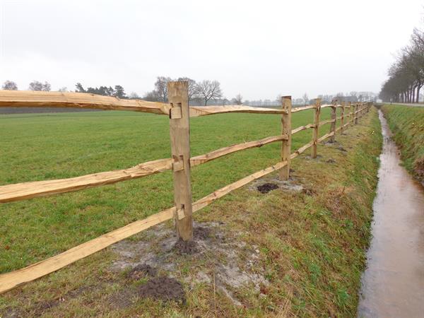 Grote foto kastanjehout afsluiting tegen scherpe prijzen tuin en terras hekken en schuttingen
