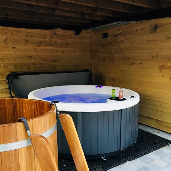 Grote foto luxe chalet durbuy ardennen sauna en jacuzzi vakantie belgi