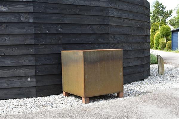 Grote foto plantenbak cortenstaal voordeligste van belgie tuin en terras bloembakken