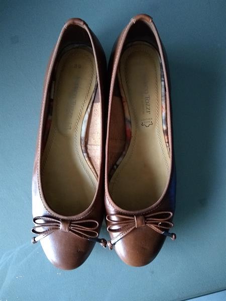 Grote foto marco tozzi ballerina kleding dames schoenen