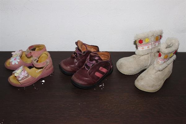 Grote foto schoenen maat 20 21 3 paar meisje kinderen en baby schoentjes en sokjes